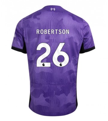 Liverpool Andrew Robertson #26 Tercera Equipación 2023-24 Manga Corta